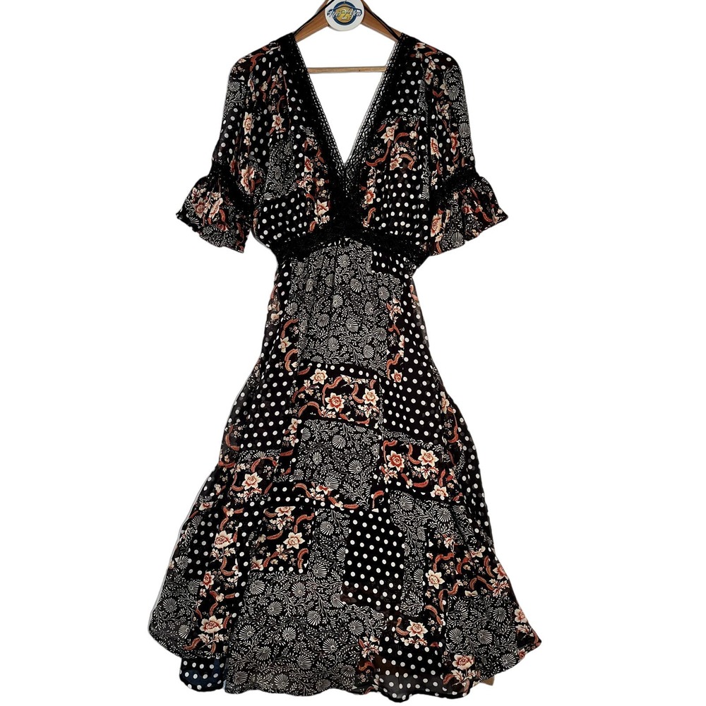 NWT Nasty Gal Polka Dot Dress